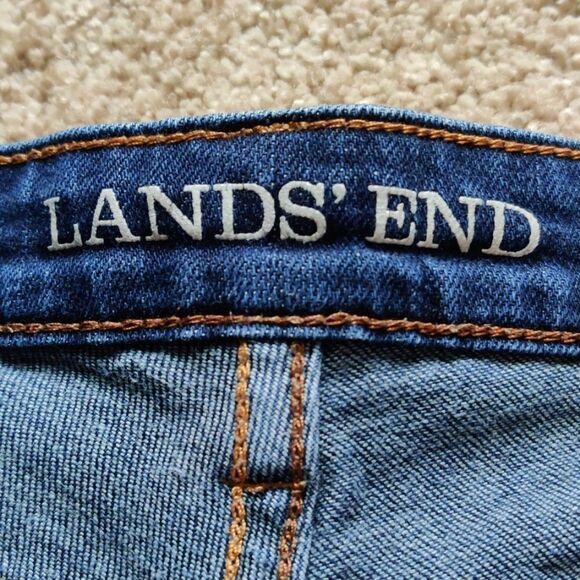 ✔️⚓Land's End Mid Rise Bootcut Jean - Picture 3 of 4